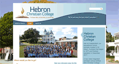 Desktop Screenshot of hebron.ac.nz